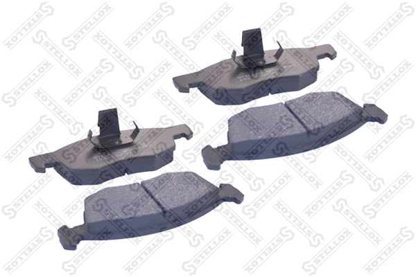Brake Pad Set, disc brake (183 030-SX)