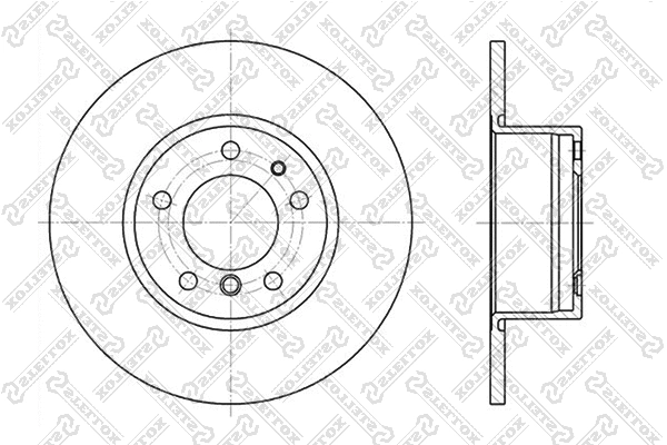 Brake Disc (6020-1518-SX)