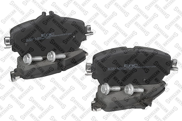 Brake Pad Set, disc brake (000 707B-SX)