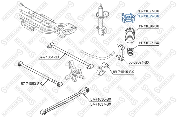 Suspension Strut Support Mount
