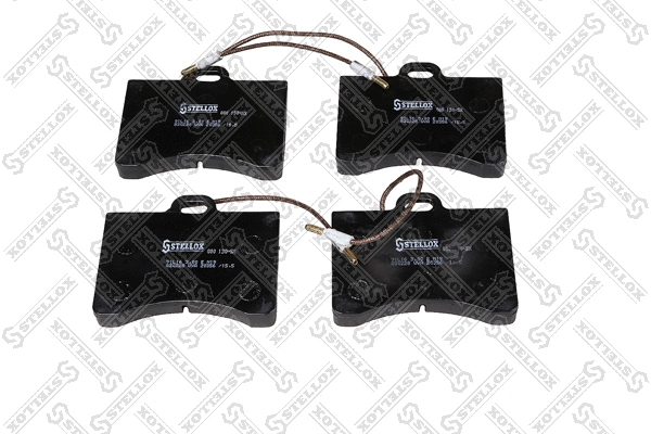 Brake Pad Set, disc brake (000 130-SX)