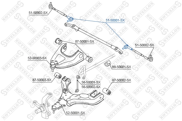 Tie Rod End (51-50001-SX)