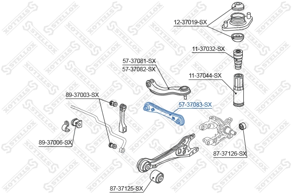 Rod/Strut, wheel suspension