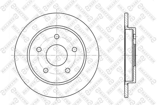 Brake Disc (6020-2522-SX)