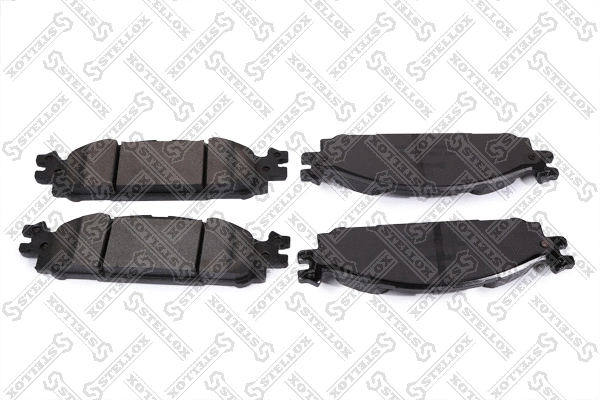 Brake Pad Set, disc brake (000 724B-SX)
