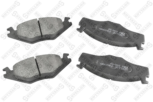 Brake Pad Set, disc brake (182 010-SX)