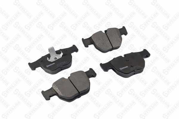 Brake Pad Set, disc brake (000 207B-SX)