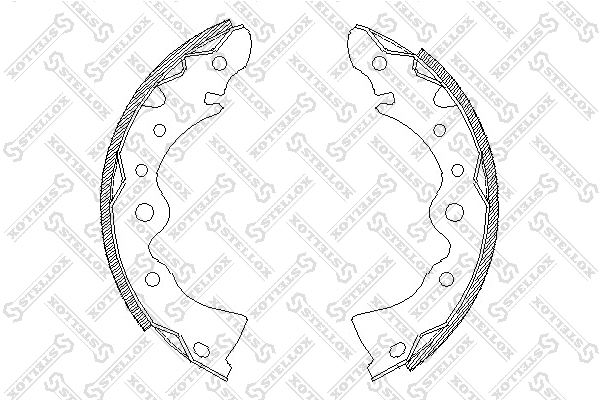 Brake Shoe Set (155 100-SX)