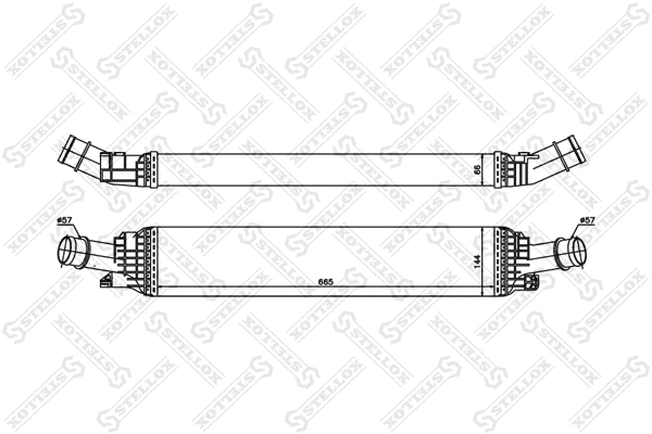 Charge Air Cooler (10-40184-SX)