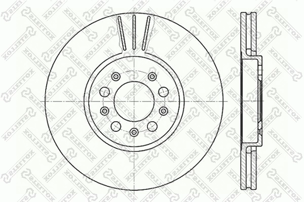 Brake Disc (6020-4760V-SX)