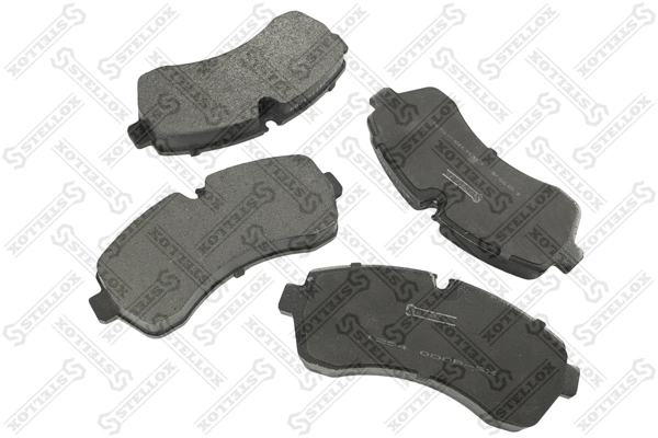Brake Pad Set, disc brake (1254 000B-SX)