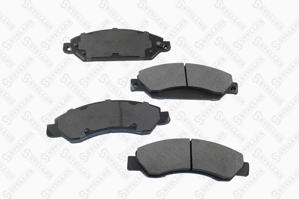 Brake Pad Set, disc brake (000 695B-SX)