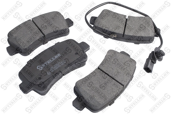 Brake Pad Set, disc brake (000 009B-SX)