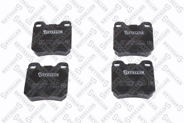 Brake Pad Set, disc brake (250 000B-SX)