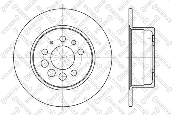 Brake Disc (6020-4807-SX)