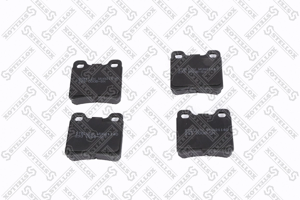 Brake Pad Set, disc brake (293 000B-SX)