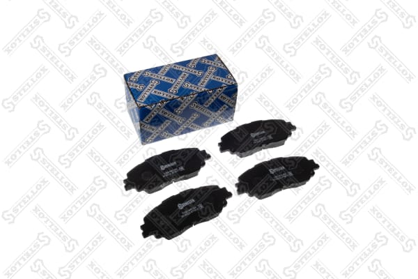 Brake Pad Set, disc brake (1263 000-SX)
