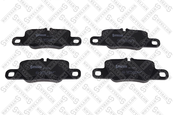Brake Pad Set, disc brake (689 016-SX)