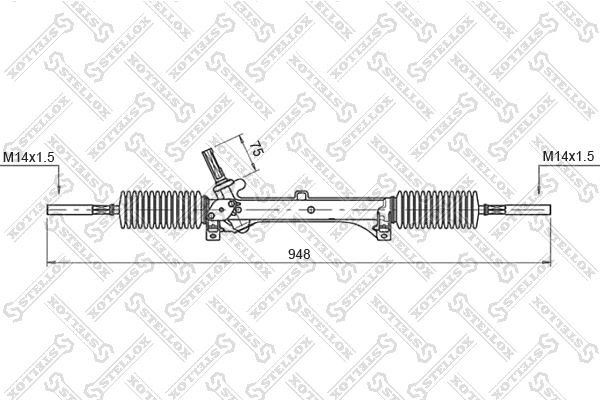 Steering Gear (00-35005-SX)