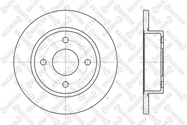 Brake Disc (6020-2237-SX)
