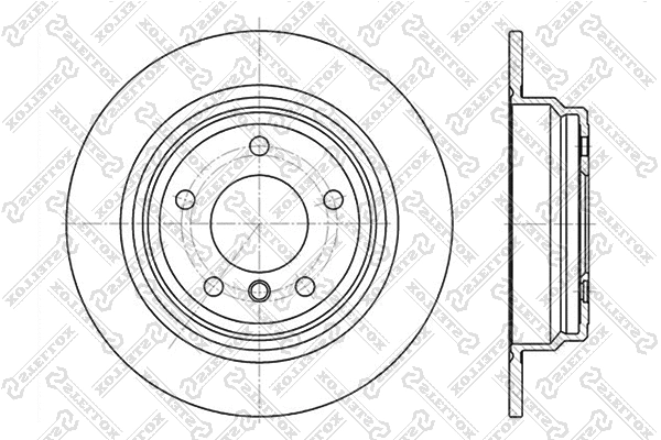 Brake Disc (6020-1537-SX)
