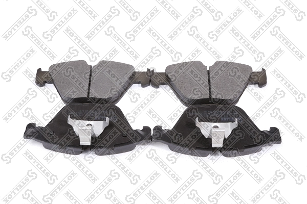 Brake Pad Set, disc brake (000 212B-SX)