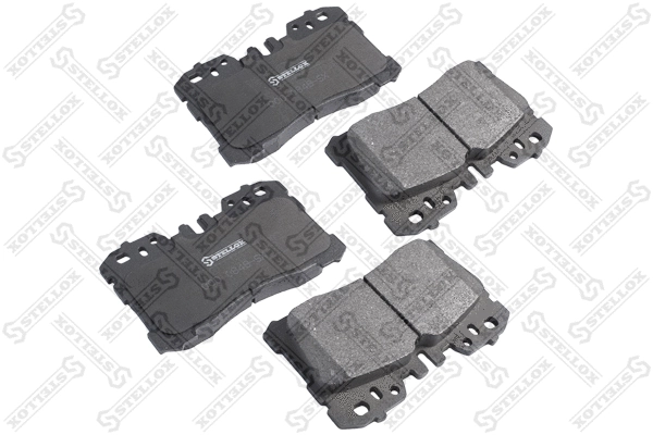 Brake Pad Set, disc brake (000 084B-SX)