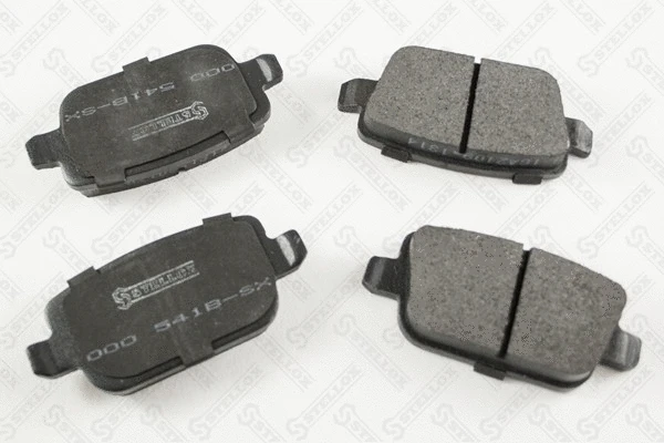 Brake Pad Set, disc brake (000 541B-SX)