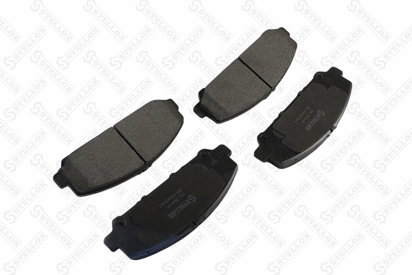 Brake Pad Set, disc brake (000 504B-SX)
