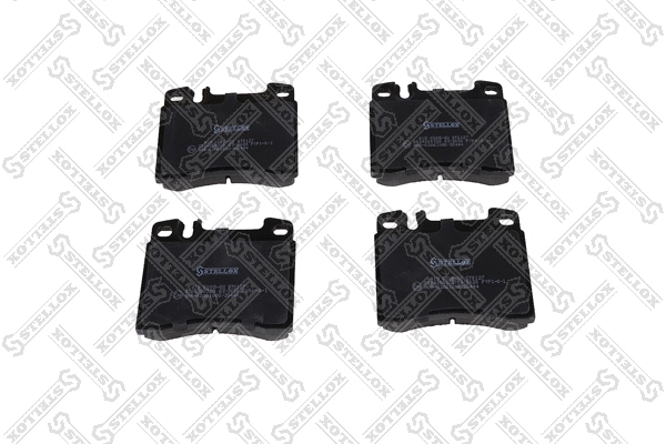 Brake Pad Set, disc brake (419 000B-SX)