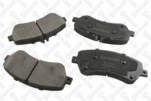 Brake Pad Set, disc brake (000 330B-SX)