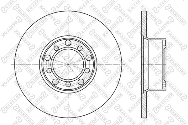 Brake Disc (6020-3304-SX)