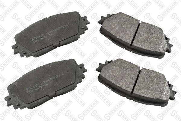 Brake Pad Set, disc brake (000 284B-SX)