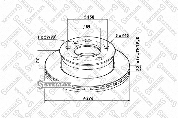 Brake Disc (85-00730-SX)