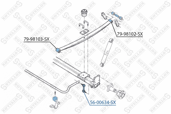 Link/Coupling Rod, stabiliser bar
