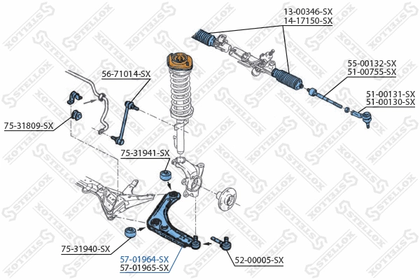 Control/Trailing Arm, wheel suspension