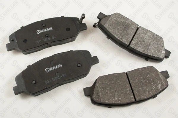 Brake Pad Set, disc brake (000 558B-SX)