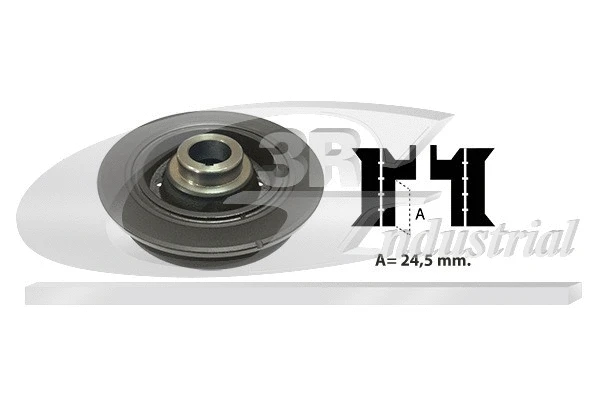 Belt Pulley, crankshaft (10402)