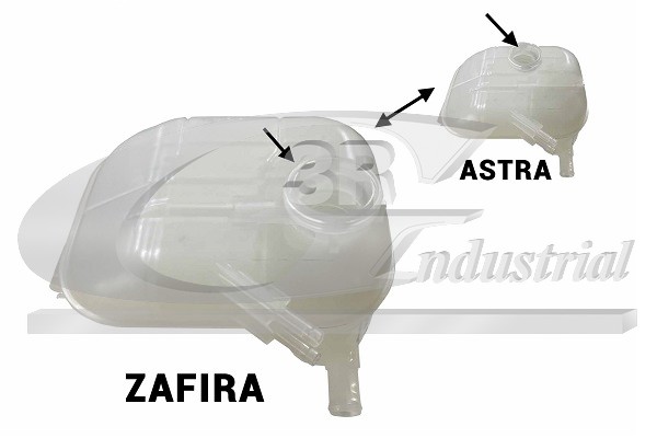Expansion Tank, coolant (67400)
