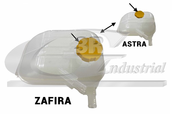 Expansion Tank, coolant (67401)
