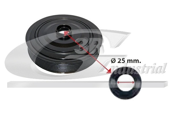 Belt Pulley, crankshaft (10629)