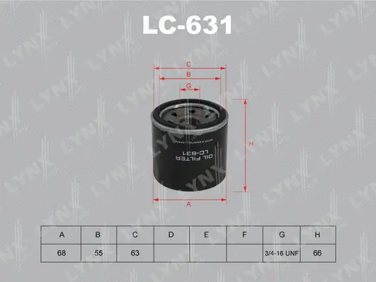 Oil Filter (LC-631)
