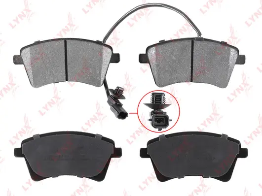 Brake Pad Set, disc brake (BD-6320)