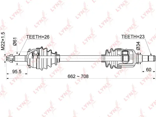 Drive Shaft (CD-1152)
