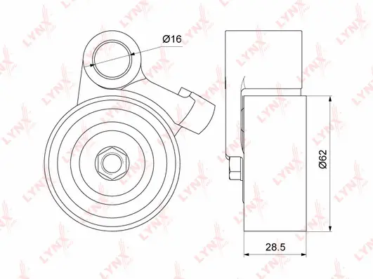 Tensioner Pulley, timing belt