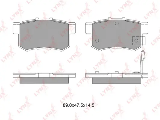Brake Pad Set, disc brake (BD-3401)