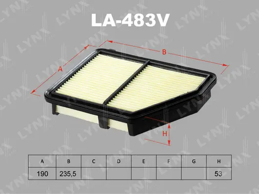Air Filter (LA-483V)