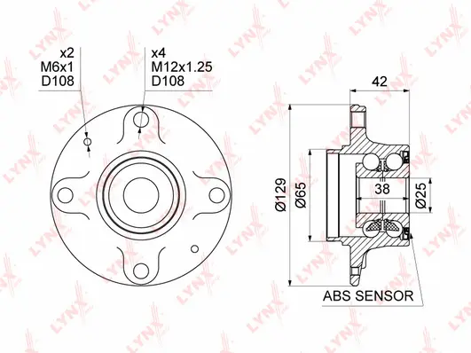 Wheel Bearing Kit (WH-1261)