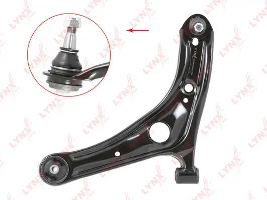 Control/Trailing Arm, wheel suspension (C5665L)