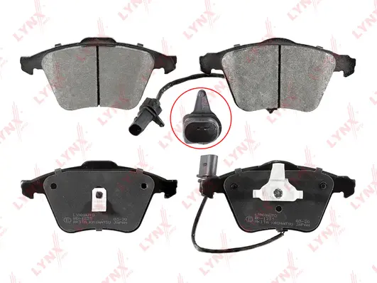 Brake Pad Set, disc brake (BD-1233)